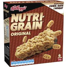 Kelloggs Nutrigrain Original Snack Bars 5pk