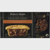 Herbert Adams Slow Cooked Chunky Beef Pies 2pk