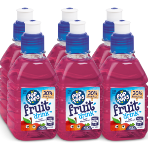 Pop Tops Apple Blackcurrant Drink 6 x 250ml