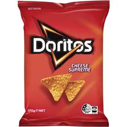 Doritos Cheese Supreme Corn Chips 170g