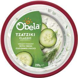 Obela Classic Tzatziki Dip 220g