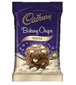 Cadbury Baking White Chocolate Chips 200g