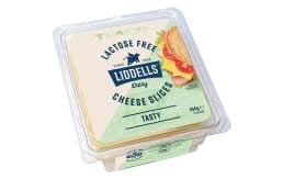 Liddells Lactose Free Tasty Cheese Slices 250g