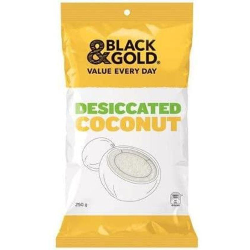 Black & Gold Desiccated Coconut 250gm