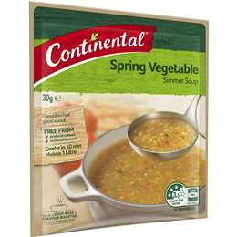 Continental Simmer Soup Spring Vegetable 30g