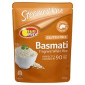 Sunrice 90 secs Steamed Basmati Rice 250gm