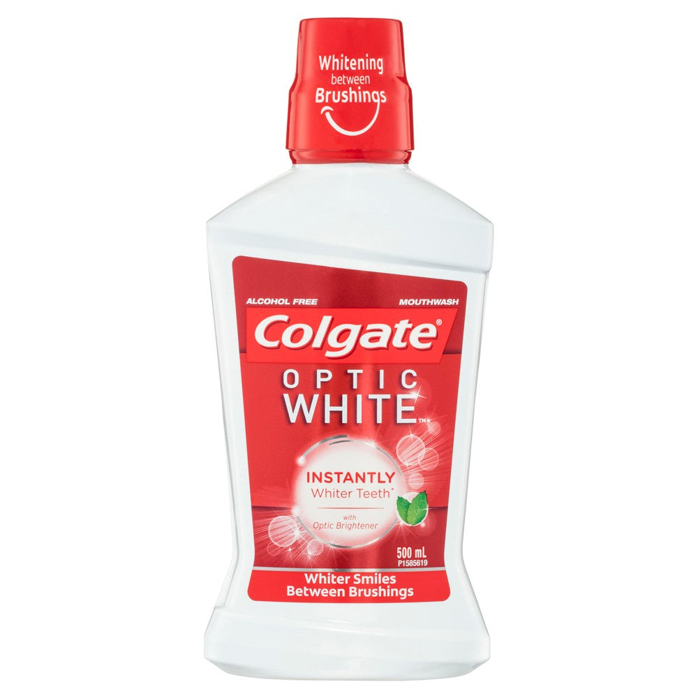 Colgate Optic White Mouthwash 500ml