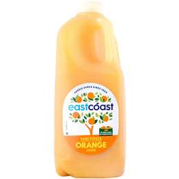 Eastcoast Orange Juice 100 Percent 2l