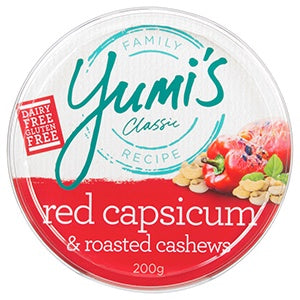 Yumi Spicy Capsicum & Cashew Dip 200g