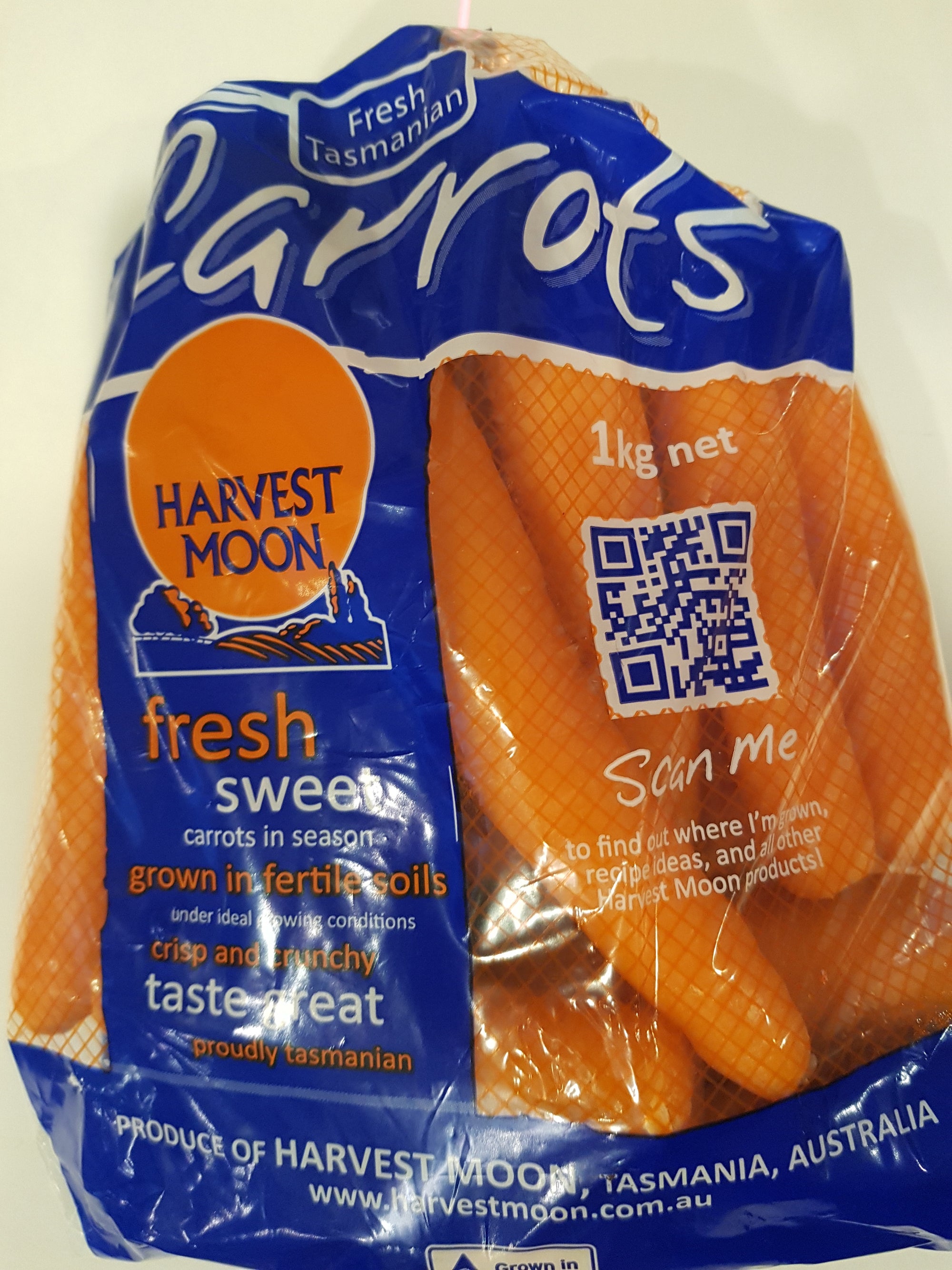 Carrots 1kg Bag