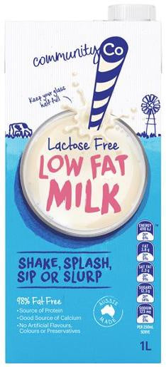 Community Co Low Fat Lactose Free Milk 1l