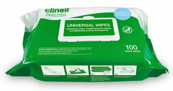 Clinical Midi Wipes 200x200mm 200 sheets/Pack