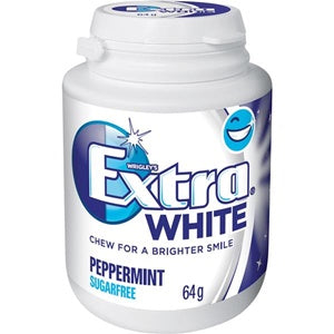 Wrigley Extra White Bottle Peppermint - 64g