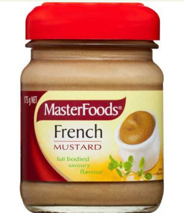 Masterfoods French Mustard 175g