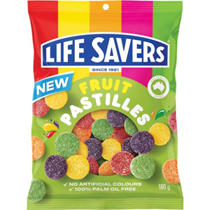 Life Savers Fruit Pastilles  - 180g