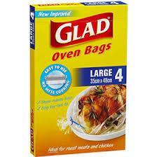 Glad Oven Bag Large 4 Pack