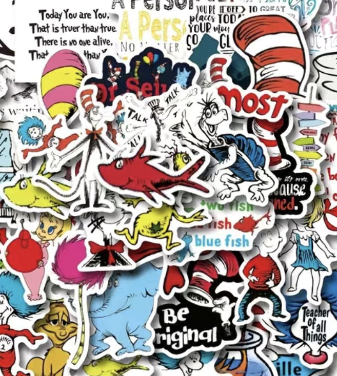 Dr seuss stickers