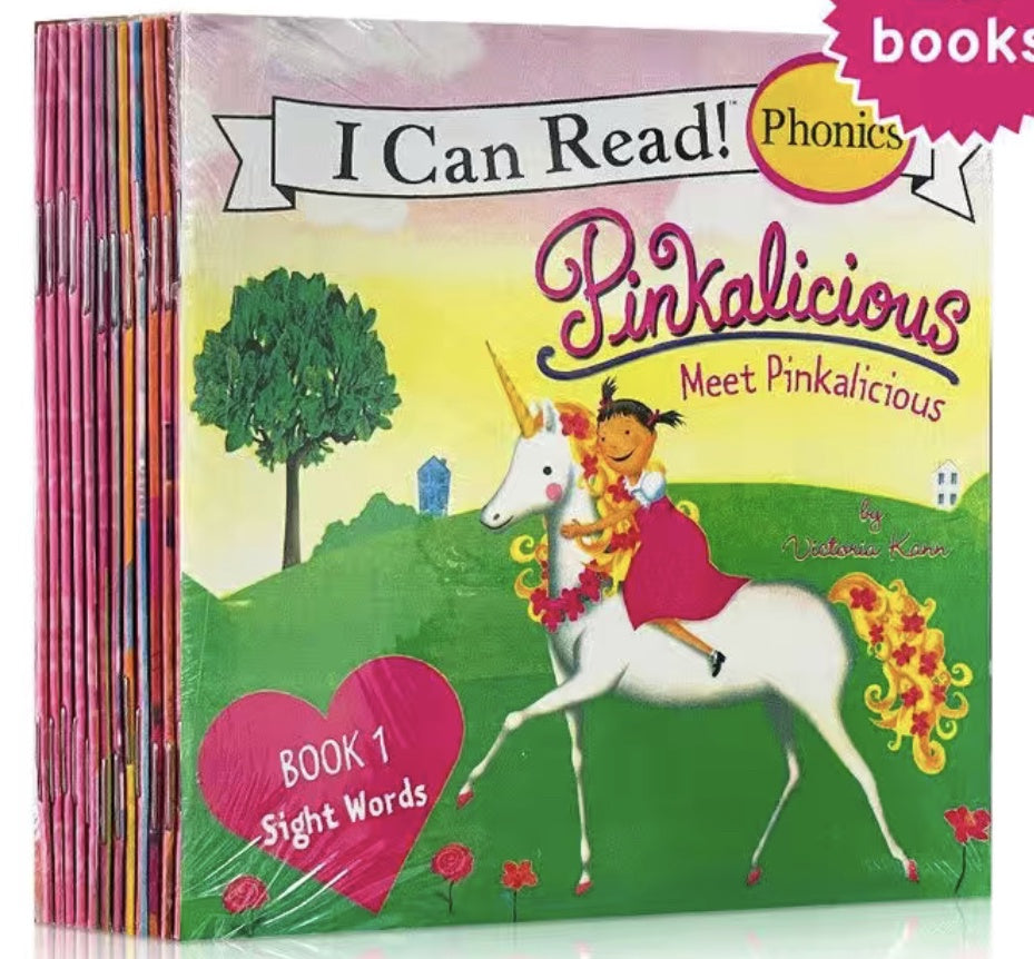 I can read pinkalicious