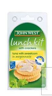 John West Lunch Kit Tuna Sweet Corn 108gm