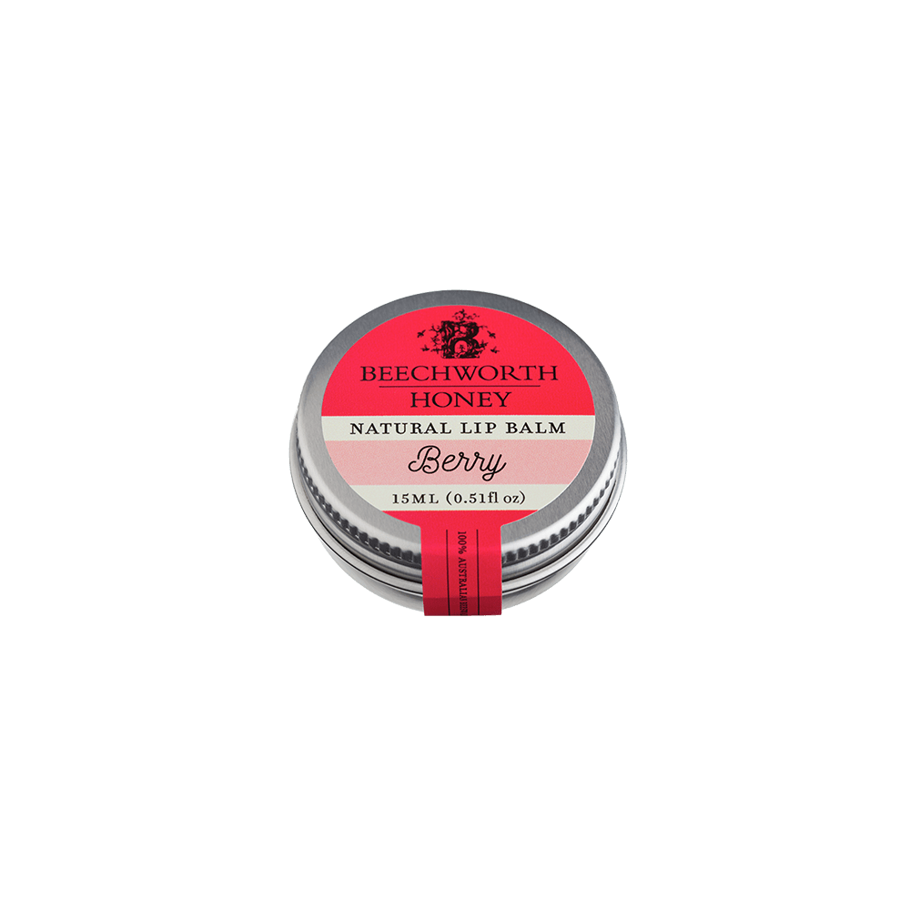 Beechworth Honey - Beeswax and Berry Lip Balm - 15ml