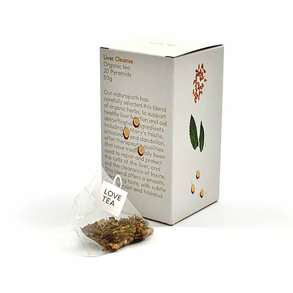 Love Tea Liver Cleanse 20 Pyramid Tea Bags 20s