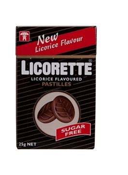 Licorette Pastilles Licorice - 23g