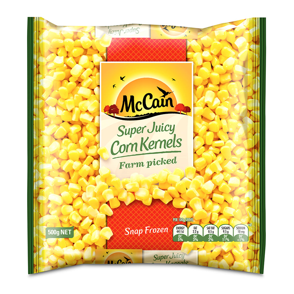 McCains Super Juicy Corn Kernels 500g