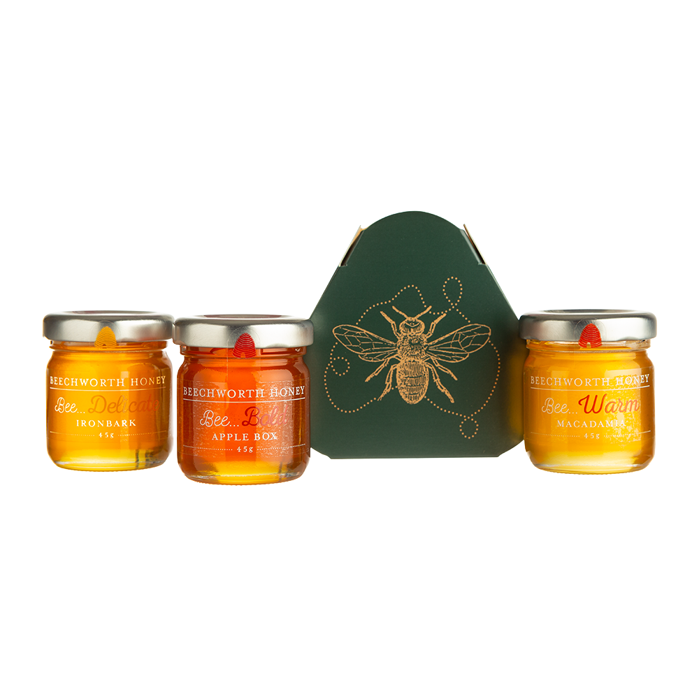 Beechworth Honey Mini Trio Jar 45g x 3