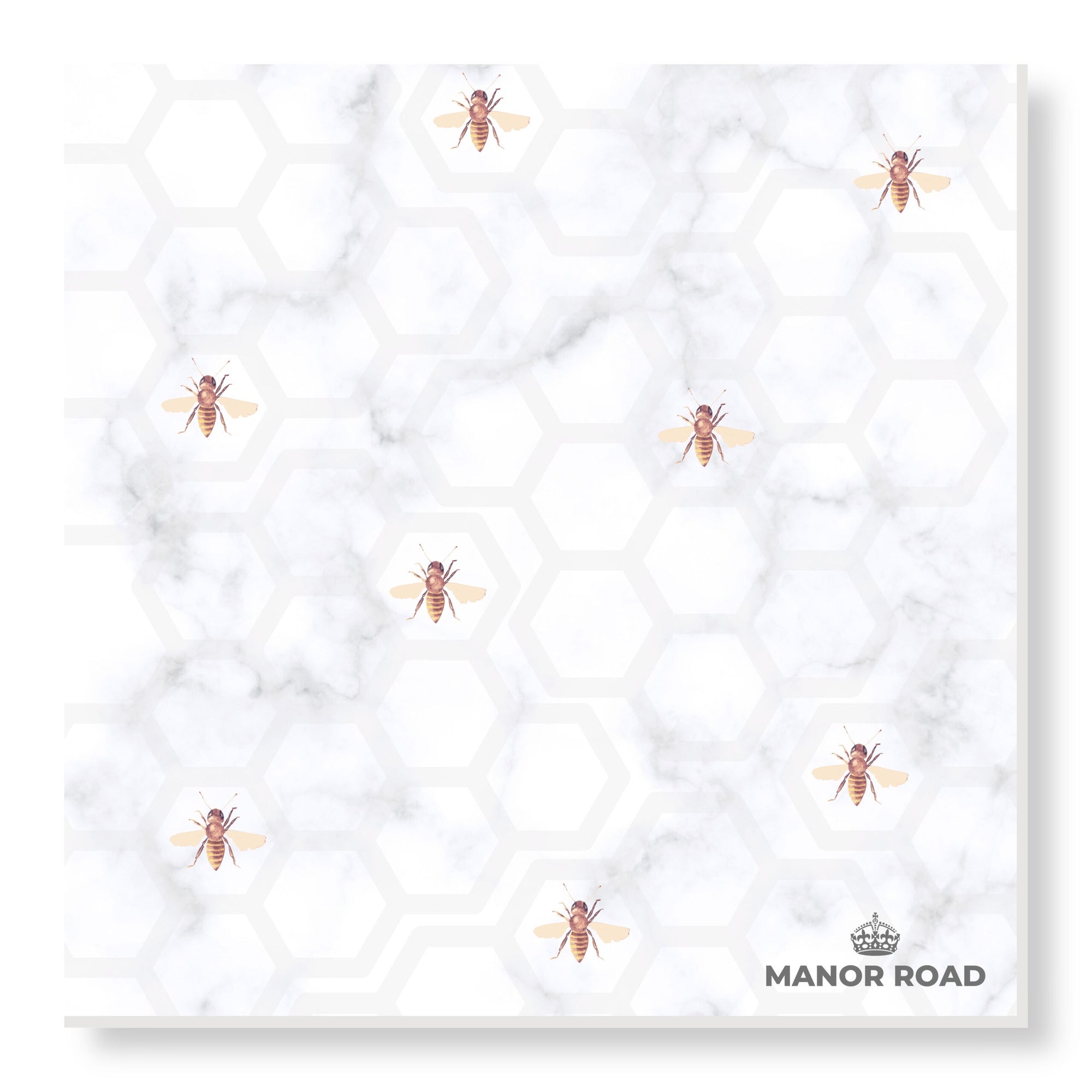 Marbled Bee Napkins - Luncheon