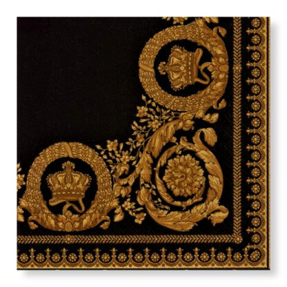 Golden Crown Napkins - Luncheon