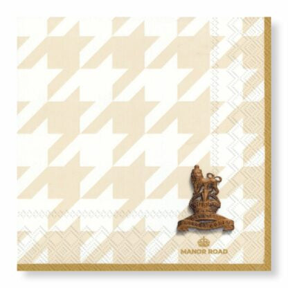 Classic Houndstooth Napkins - Dinner