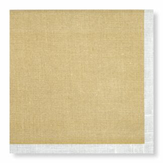 Linen Gold Napkins - Dinner