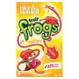 Nice & Natural Fruit Frogs Raspberry 8 pack 136g