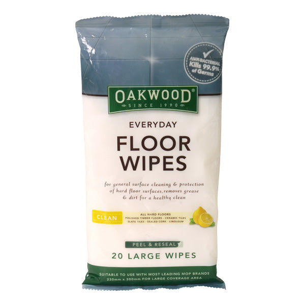 Oakwood Floor Wipes 20pk