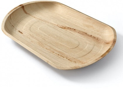 EcoSouLife  Medium Oval Serving Tray 36cm X 25cm) 3Pc Pack