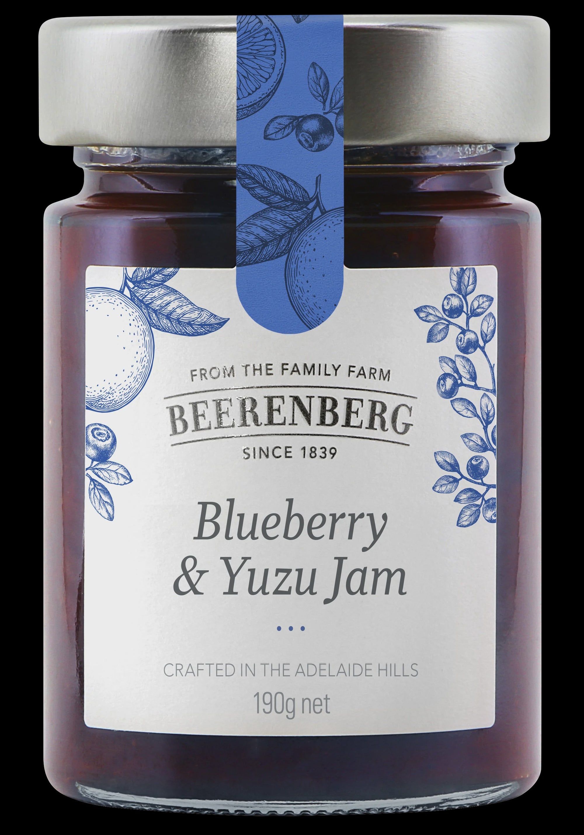 Beerenberg Blueberry Yuzu Jam 190g