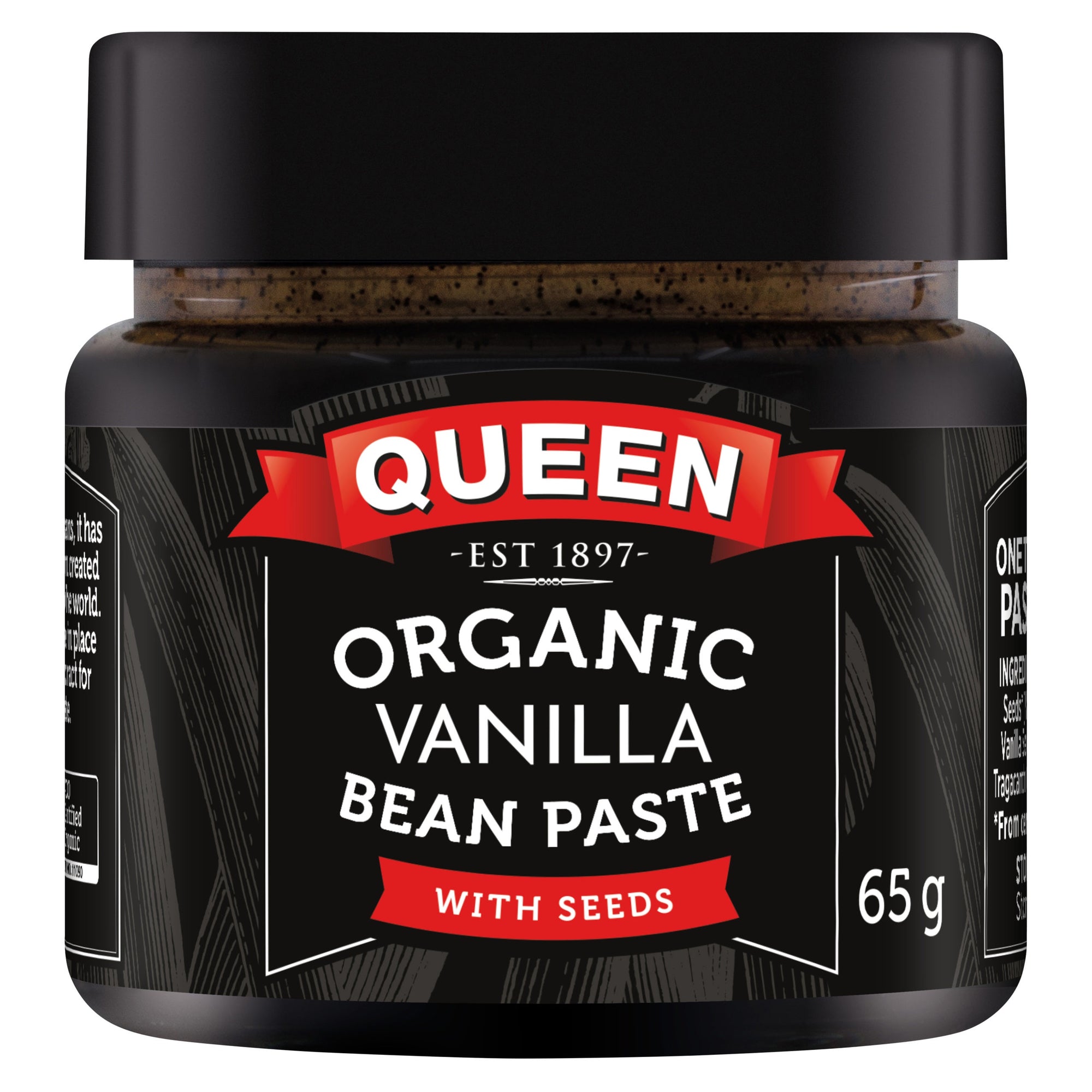 Queen Organic Vanilla Bean Paste 65g