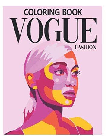 Vogue fashion colouring book