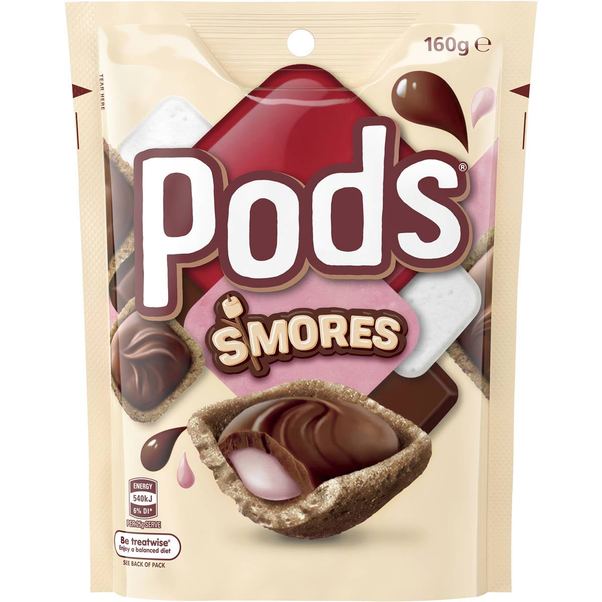 Pods S'mores 160g