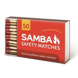 Samba 50pk 90mm BBQ Matches