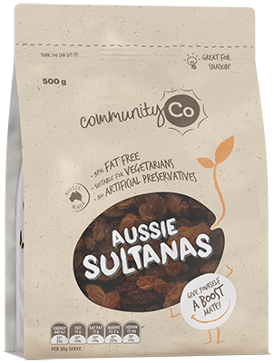 Community Co Sultanas 500g