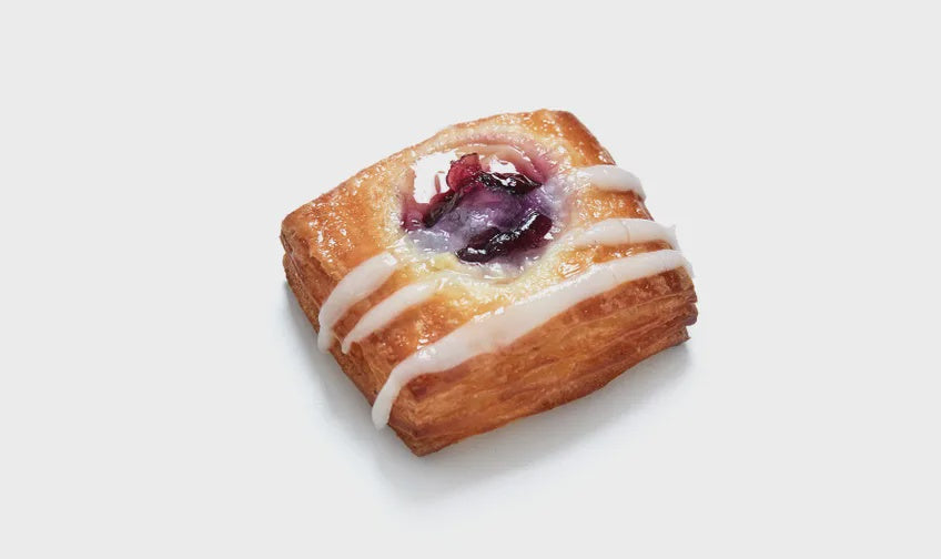 Cocktail Blueberry & Apple Danish - single