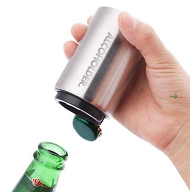 TOPLESS Pop Top Bottle Opener