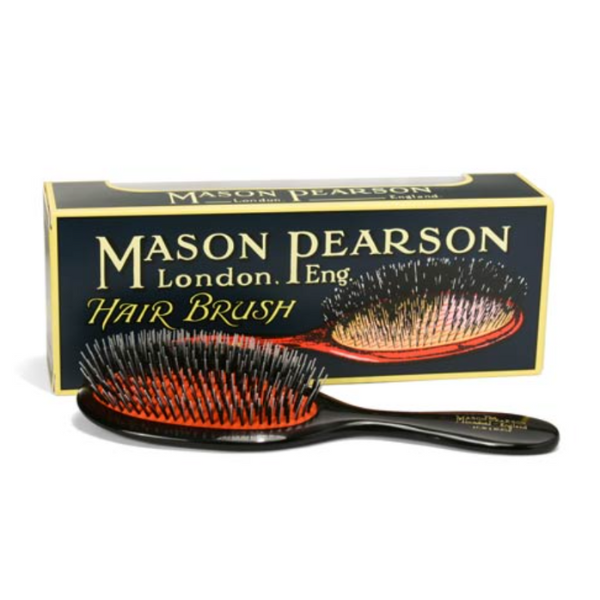 Mason Pearson Black Pocket Bristle & Nylon Brush