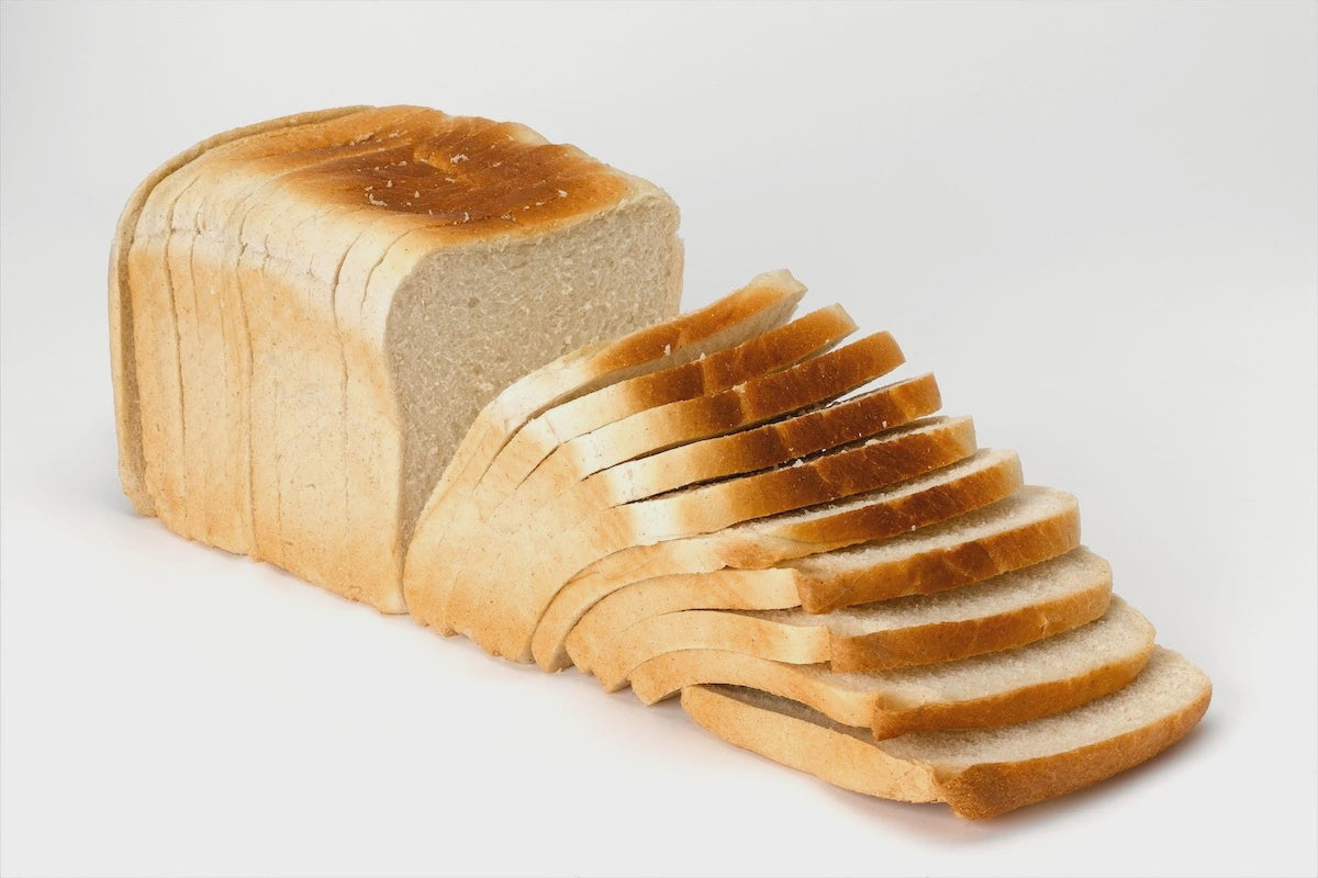 Bread Basket White loaf sliced