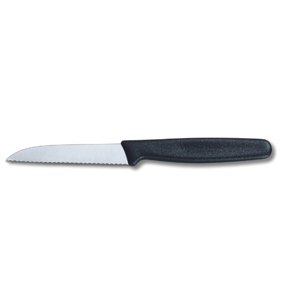 Victorinox Paring Knife Black Wavy