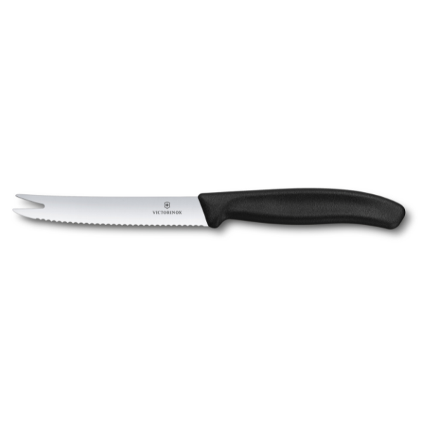 Victorinox Cheese And Sausage Knife Black