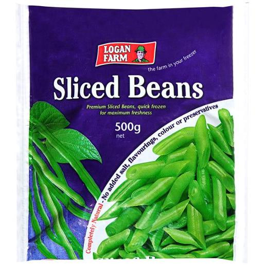 Logan Farm Sliced Green Beans 500g