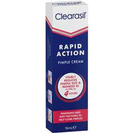 Clearasil Ultra Acne Treatment 4hr Rapid Action Pimple Cream 15ml