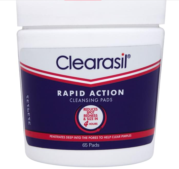 Clearasil Ultrawipes 65s